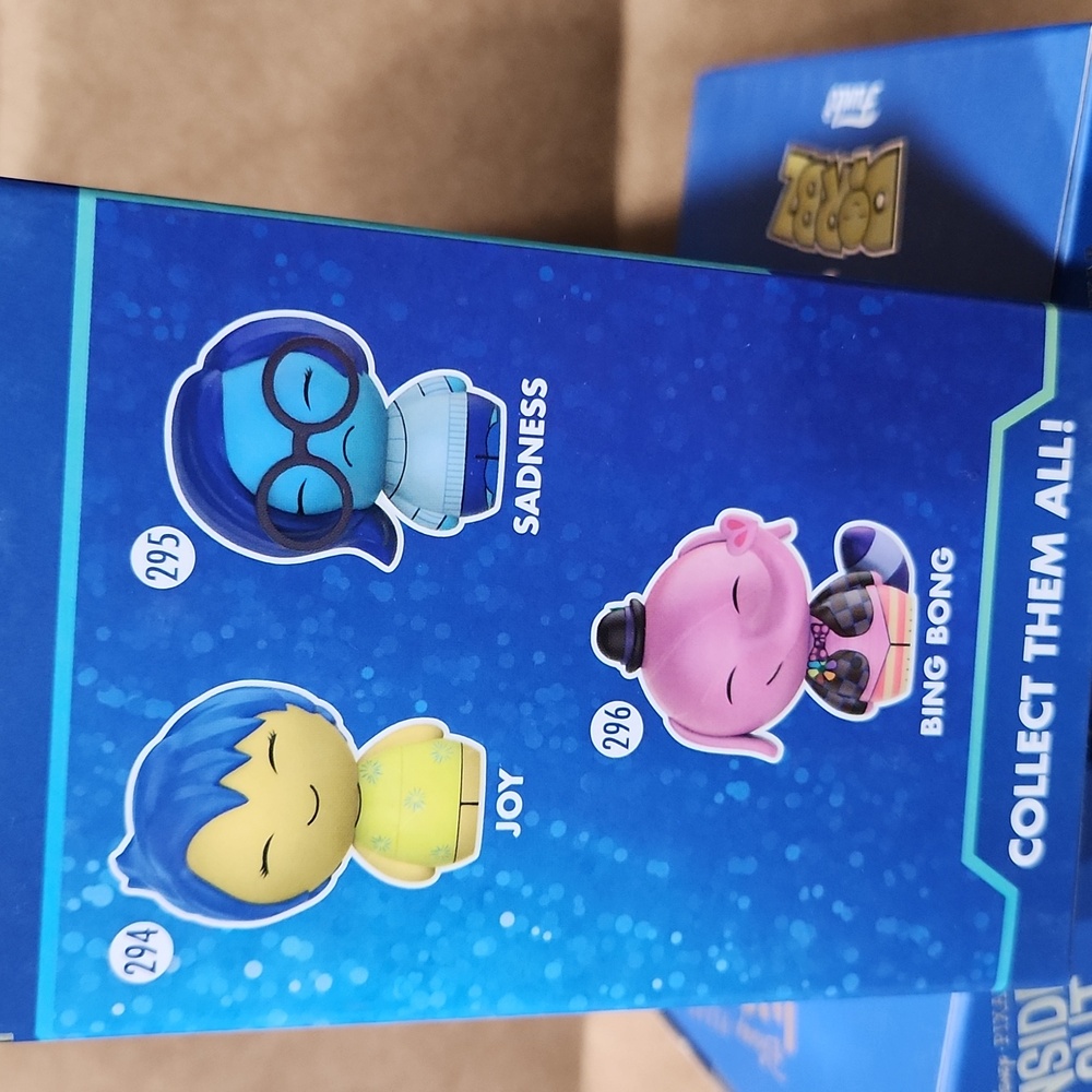 Funko Disney Inside Out Vinyl Dorbz Set - Picture 3 of 6